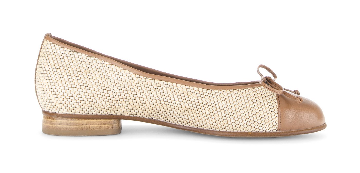Gabor Ballerina Blockabsatz, Businessschuh, Schupfschuh in runder Form – Bild 5 von 5