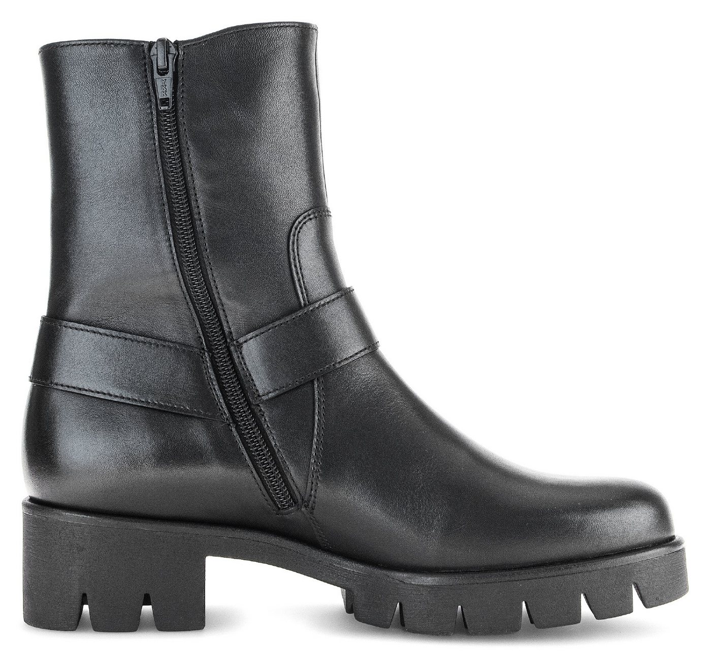 Gabor Bikerboots, Blockabsatz, Stiefelette, Boots mit Nieten besetzt – Bild 2 von 5
