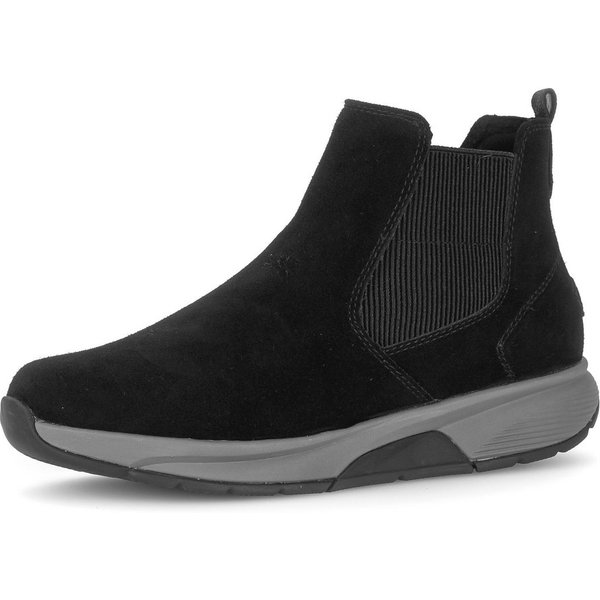 Gabor Chelseaboots Keilabsatz, Stiefelette mit Stretcheinsatz an der Außenseite