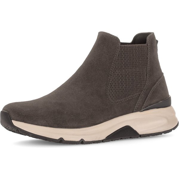Gabor Chelseaboots Keilabsatz, High Top-Sneaker mit Stretcheinsatz an der Außenseite