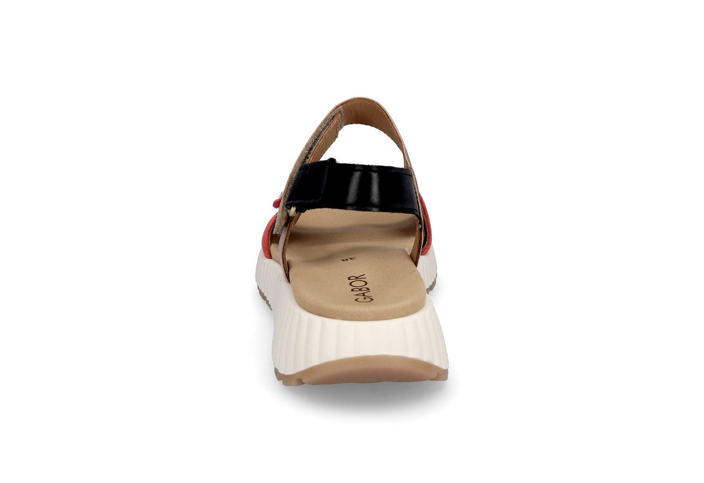 Gabor Gabor Damen Sandalette rot multi Sandale – Bild 3 von 5