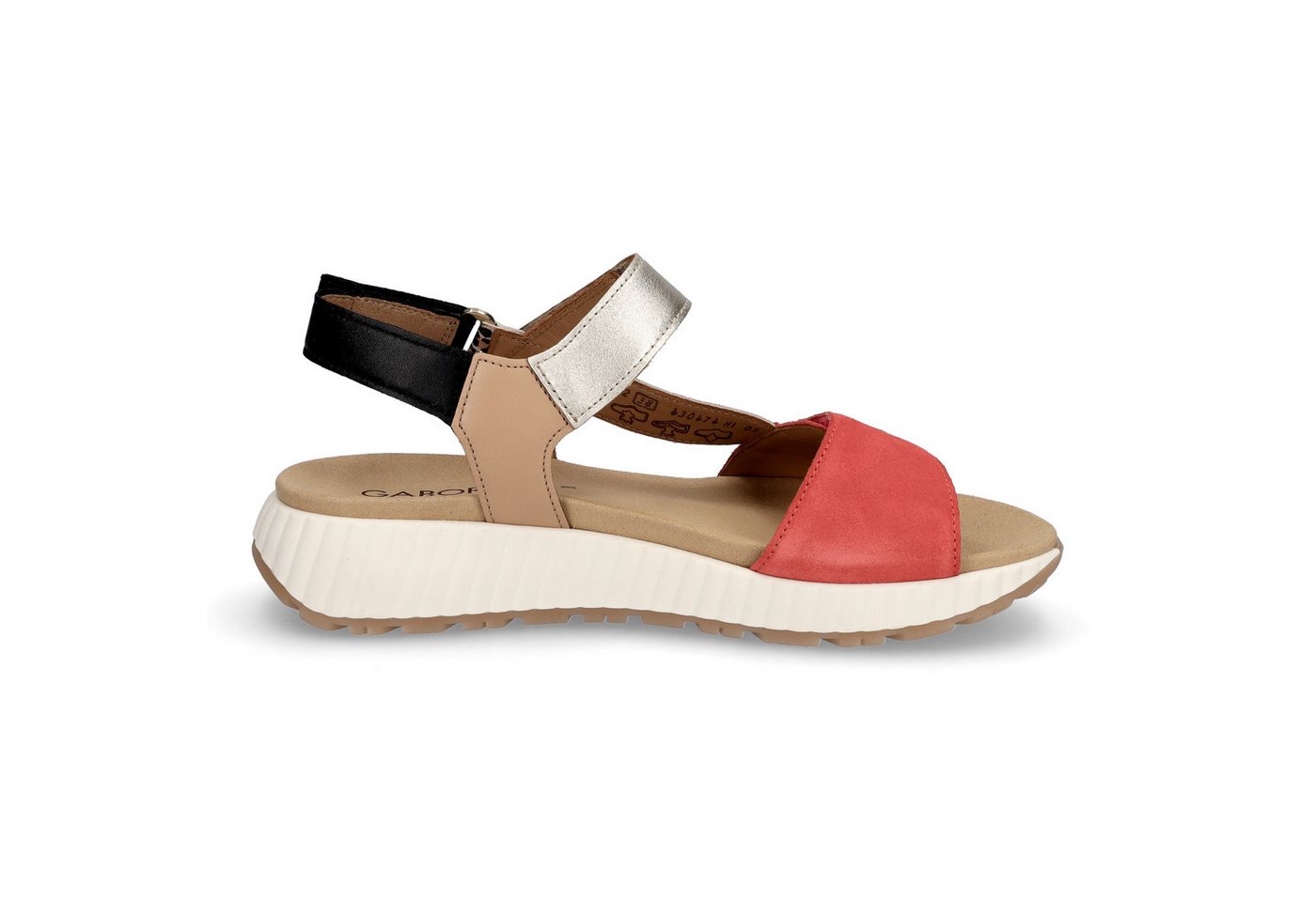 Gabor Gabor Damen Sandalette rot multi Sandale – Bild 4 von 5