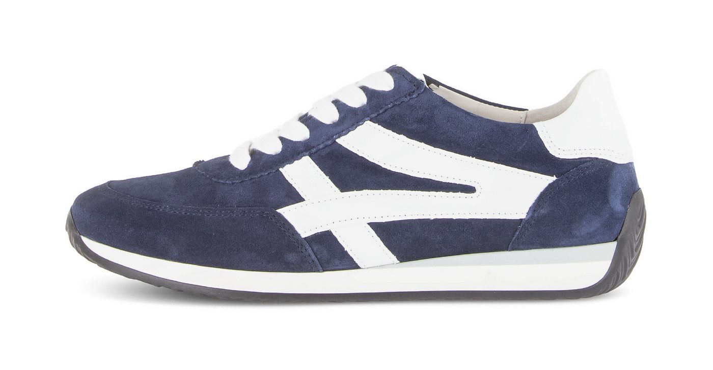 Gabor Davos Keilsneaker, Freizeitschuh, Komfortschuh, Schnürschuh mit Kontrastbesatz, H-Weite – Bild 4 von 5