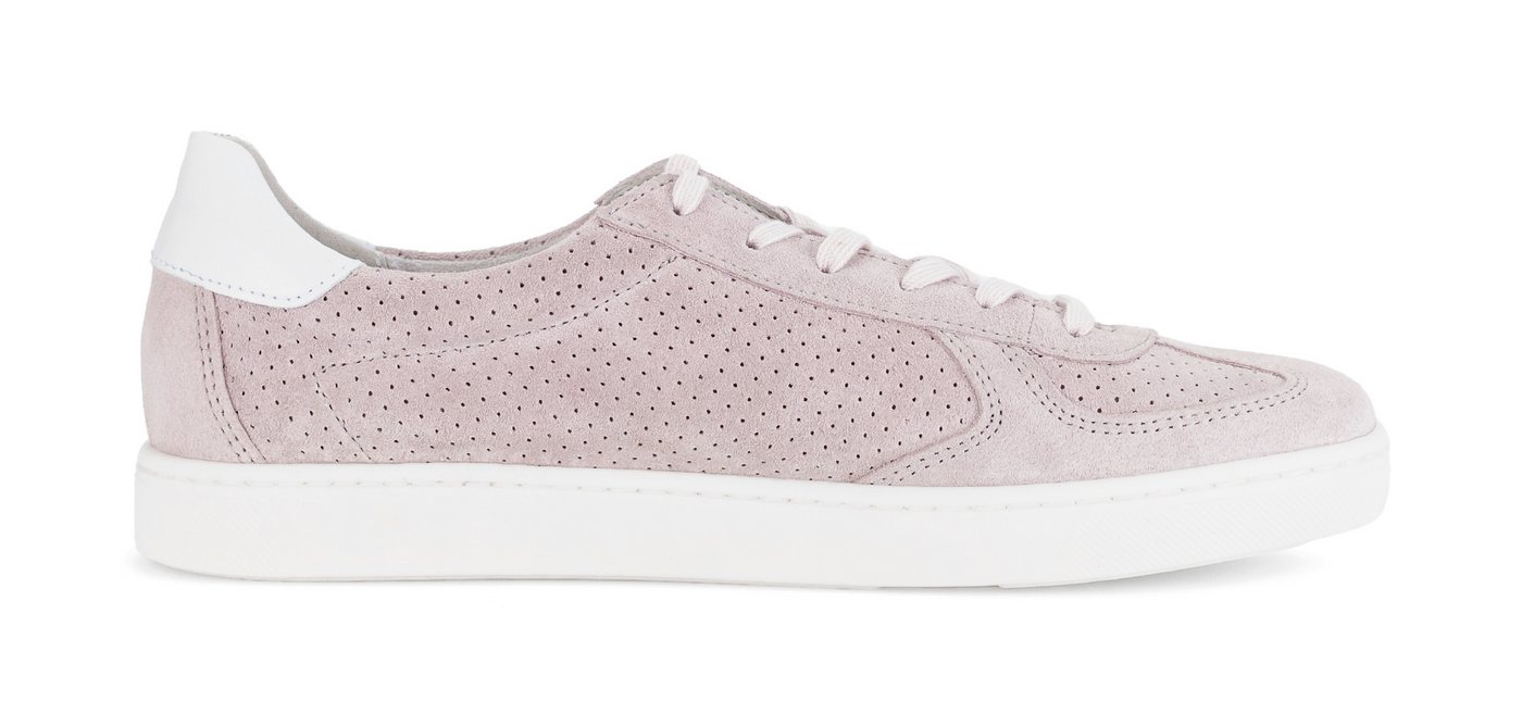 Gabor DAVOS Sneaker, Freizeitschuh, Halbschuh, Schnürschuh mit Lochmuster, Weite H – Bild 4 von 5