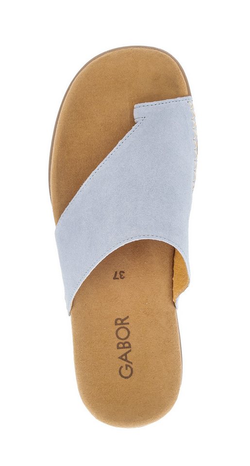 Gabor Dianette Keilabsatz, Sommerschuh, Bequemschuh mit Zehenring – Bild 4 von 5