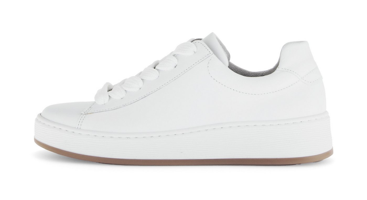 Gabor FLORENZ Plateausneaker, Freizeitschuh, Halbschuh, Schnürschuh, dezente Ziernähte, G-Weite – Bild 3 von 5