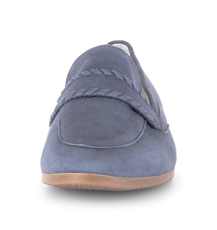 Gabor FLORENZ Slipper, Blockabsatz, Schlupfschuh, Businessschuh mit Zierriegel, G-Weite – Bild 4 von 5