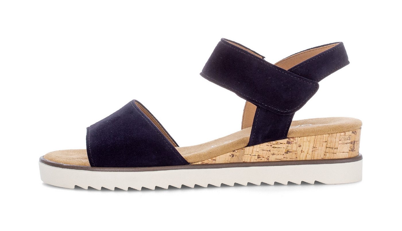 Gabor GENUA Keilsandalette, Sommerschuh, Sandale, mit kleinem Stretch, Weite G – Bild 3 von 5