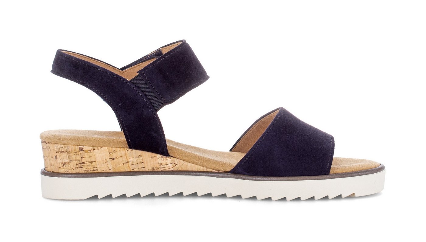 Gabor GENUA Keilsandalette, Sommerschuh, Sandale, mit kleinem Stretch, Weite G – Bild 4 von 5