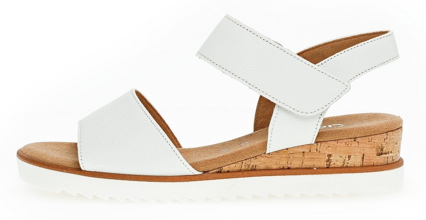 Gabor GENUA Sandalette, Sommerschuh, Sandale, Keilabsatz, mit Klettverschluss, Weite G – Bild 3 von 5