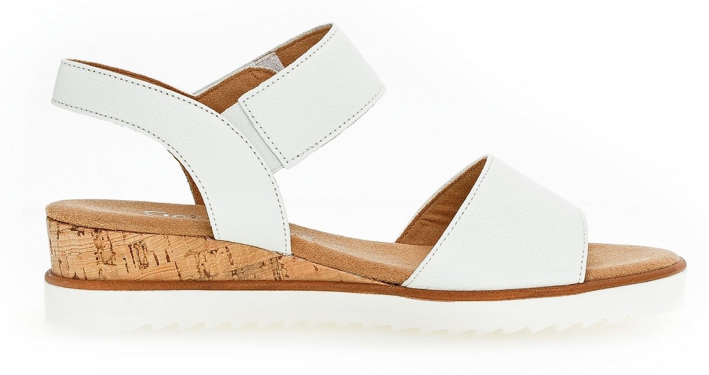 Gabor GENUA Sandalette, Sommerschuh, Sandale, Keilabsatz, mit Klettverschluss, Weite G – Bild 4 von 5