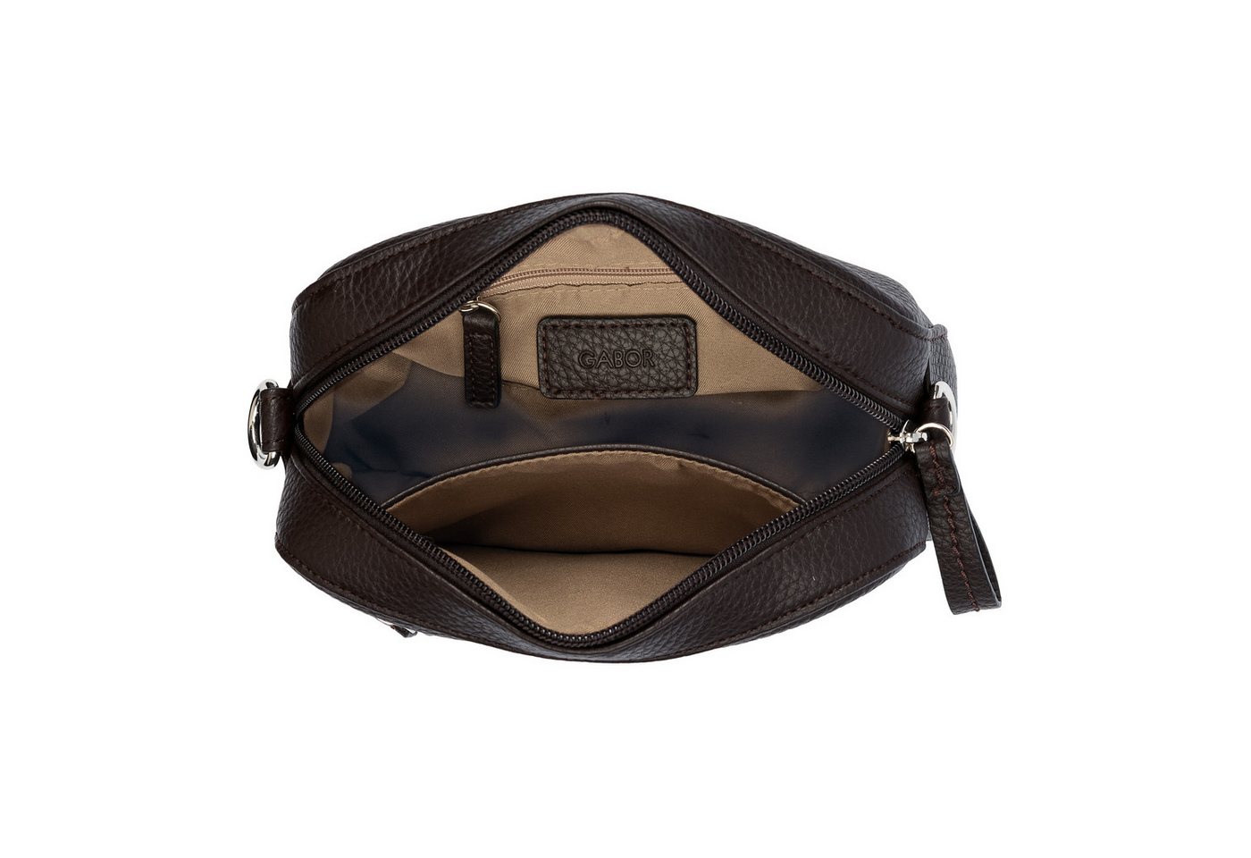 Gabor Handtasche Silena, Damen Umhängetasche, Schultertasche mit stylischem Gurtband – Bild 4 von 5
