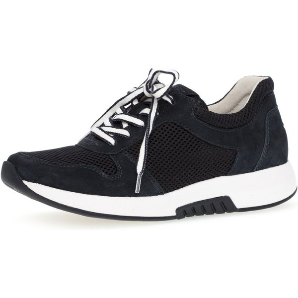 Gabor Keilsneaker, Freizeitschuh, Halbschuh, Schnürschuh mit Logo an der Ferse