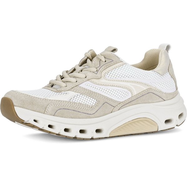 Gabor Keilsneaker, Freizeitschuh, Halbschuh, Schnürschuh mit weichem Schaftrand