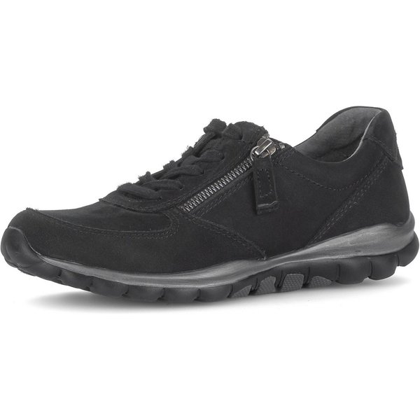 Gabor Keilsneaker, Freizeitschuh, Halbschuh, Schnürschuh mit Logo an der Ferse
