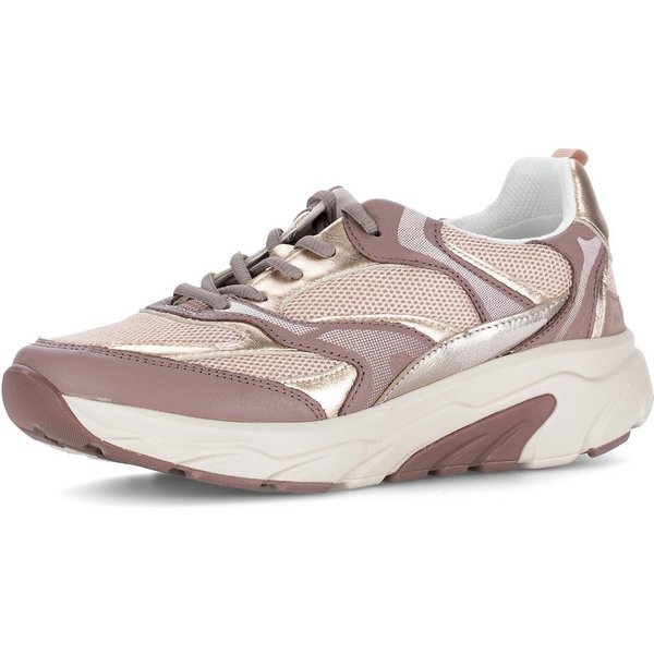 Gabor Keilsneaker, Freizeitschuh, Halbschuh, Schnürschuh mit rollingsoft-Laufsohle