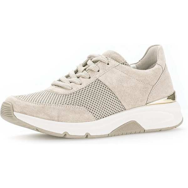 Gabor Keilsneaker, Freizeitschuh, Halbschuh, Schnürschuh, Logoschriftzug an der Ferse