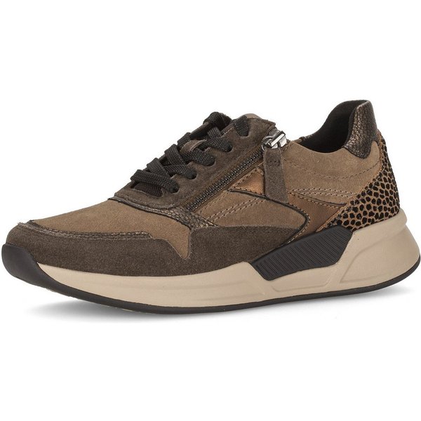 Gabor Keilsneaker Schnürschuh, Freizeitschuh, Halbschuh mit Kontrastbesätzen