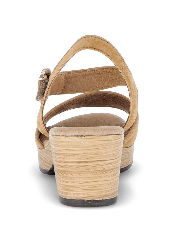Gabor KRETA Sandalette, Blockabsatz, Sommerschuh, Riemchensandale in Komfortweite G (weit) – Bild 3 von 5