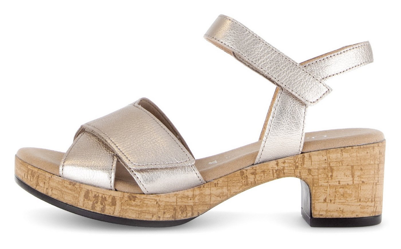 Gabor KRETA Sandalette, Blockabsatz, Sommerschuh, Sandale in Bequemweite G (weit) – Bild 3 von 5