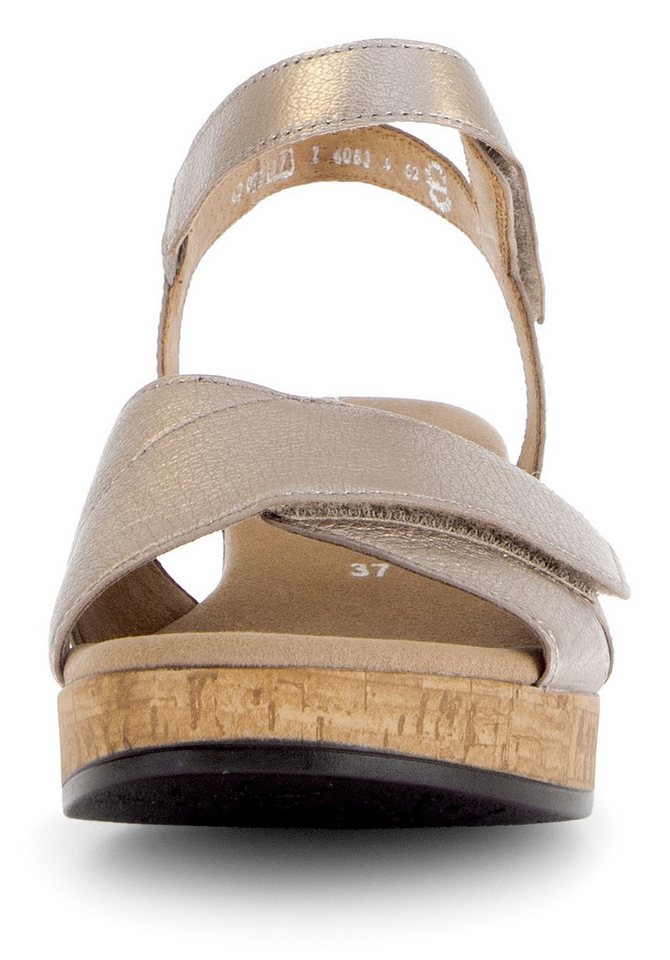 Gabor KRETA Sandalette, Blockabsatz, Sommerschuh, Sandale in Bequemweite G (weit) – Bild 5 von 5