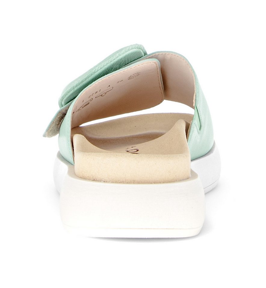 Gabor Pantolette Plateau, Schlupfschuh, Sommerschuh mit großer Zierschnalle – Bild 2 von 5