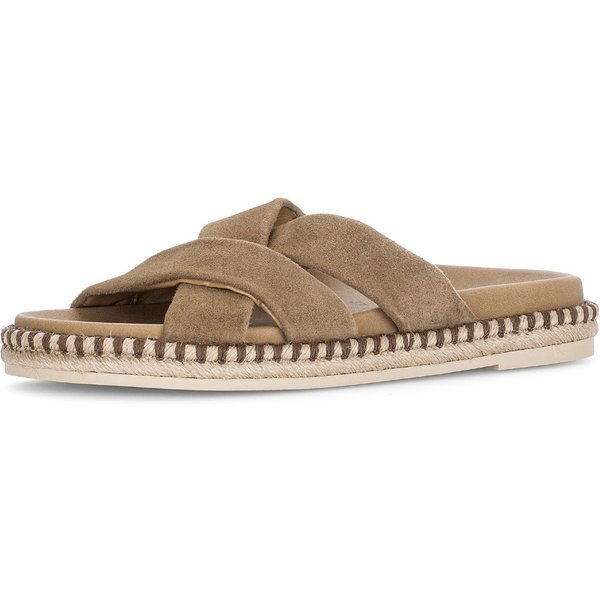 Gabor Pantolette Plateau, Sommerschuh, Schlupfschuh in modischer Optik