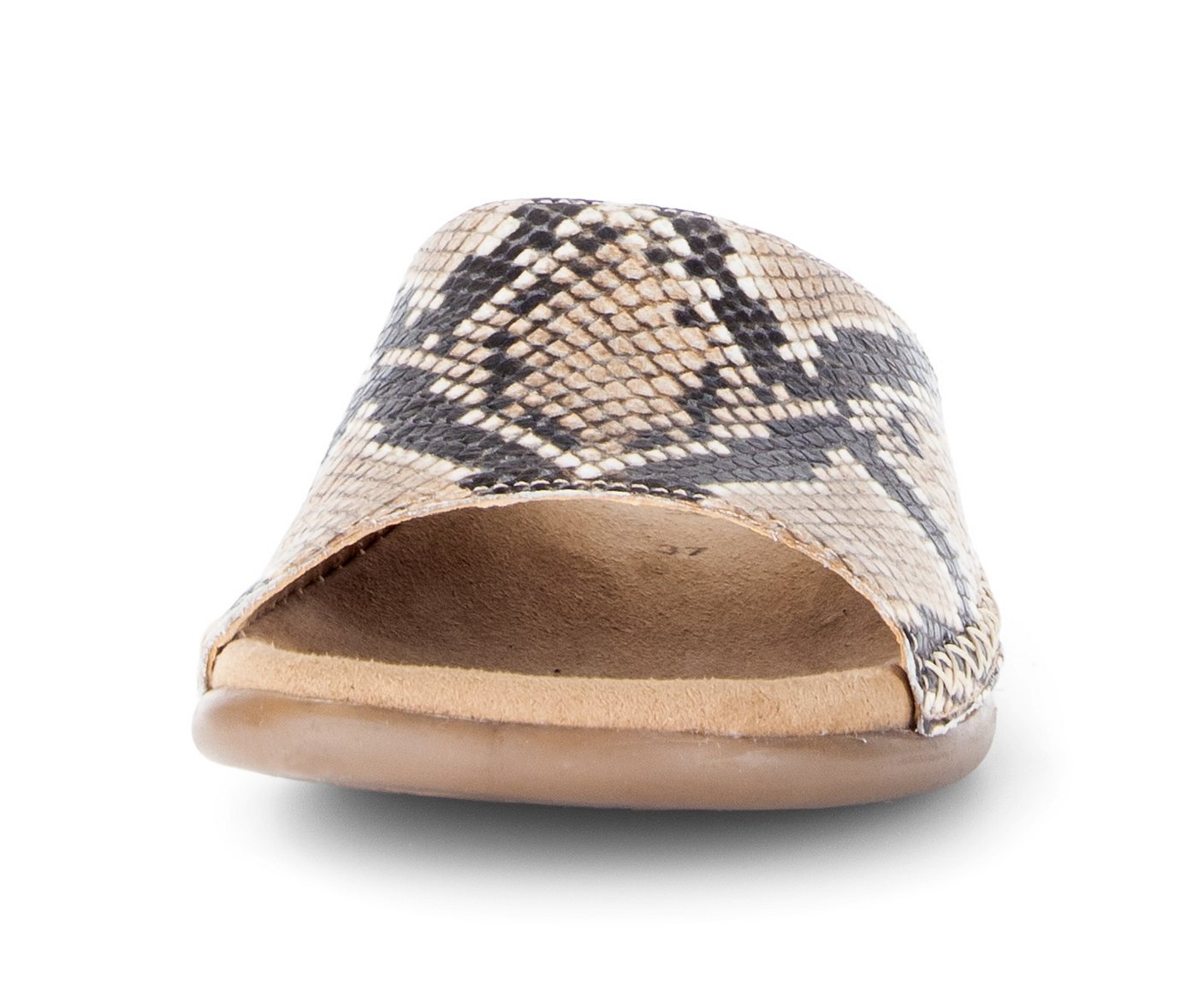 Gabor Pantolette Sommerschuh, Schlupfschuh, Bequemschuh in Schlangenoptik – Bild 5 von 5