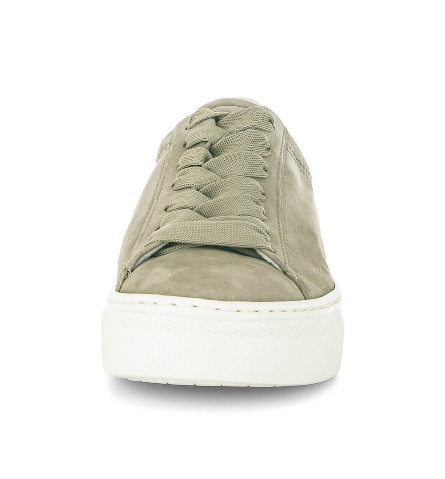 Gabor Plateausneaker, Freizeitschuh, Halbschuh, Schnürschuh, Kontrastbesatz an der Ferse – Bild 5 von 5