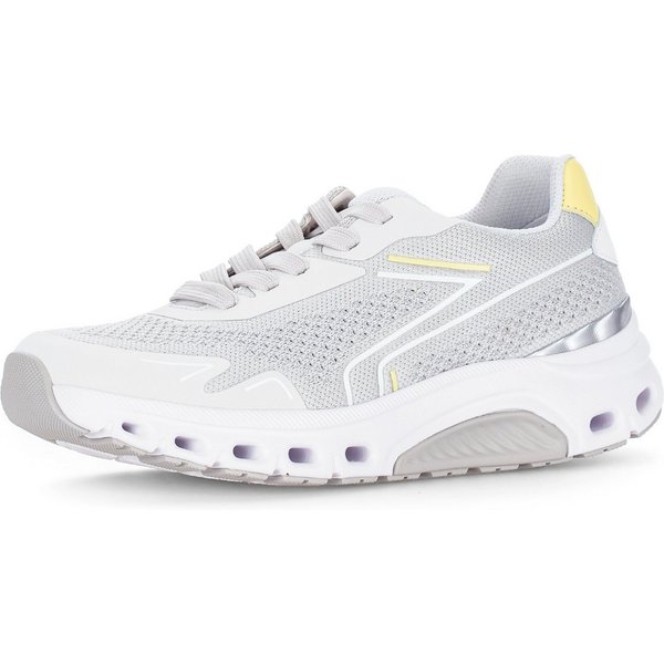 Gabor Plateausneaker, Freizeitschuh, Halbschuh, Schnürer mit Reflektor-Besätzen, G-Weite