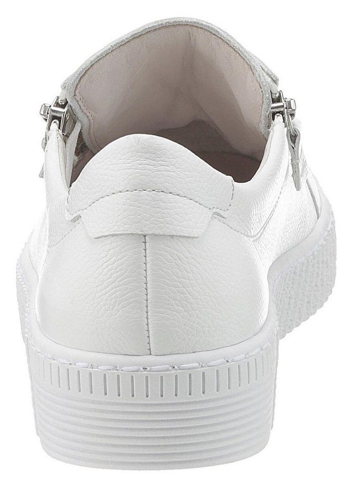 Gabor Plateausneaker, Freizeitschuh, Halbschuh, Schnürschuh mit zwei Reißverschlüssen – Bild 5 von 5