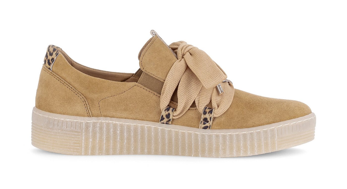 Gabor Plateausneaker Slip-On Sneaker, Slipper, Schnürschuh mit aufgesetzter Schnürung – Bild 3 von 5