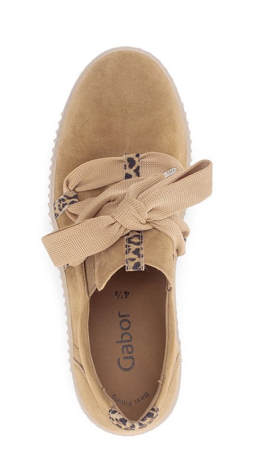 Gabor Plateausneaker Slip-On Sneaker, Slipper, Schnürschuh mit aufgesetzter Schnürung – Bild 4 von 5