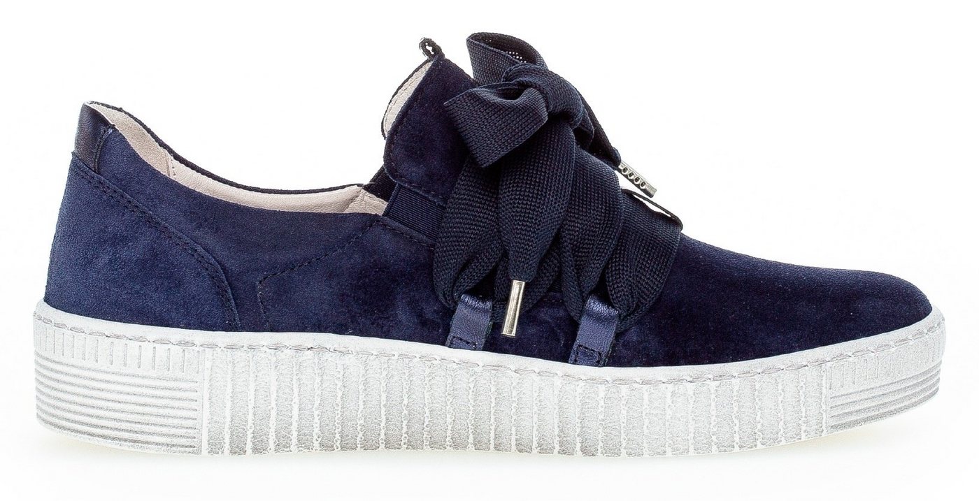 Gabor Plateausneaker Slip-On Sneaker, Slipper, Schnürschuh mit aufgesetzter Schnürung – Bild 2 von 5