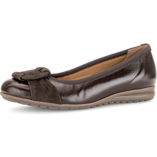 Gabor Pumps Keilabsatz, Businessschuh, Schlüpfschuh, schöne Zierschnalle, Weite G