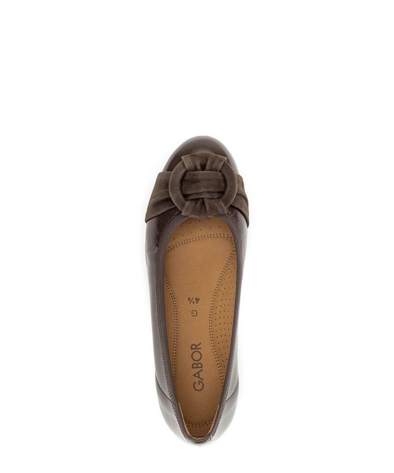 Gabor Pumps Keilabsatz, Businessschuh, Schlüpfschuh, schöne Zierschnalle, Weite G – Bild 5 von 5