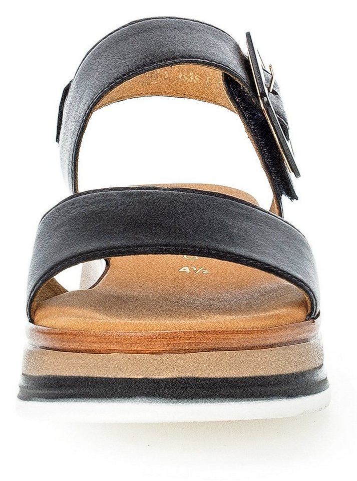 Gabor RHODOS Keilsandalette, Riemchensandale, Sommerschuh, Sandale in Weite G (weit) – Bild 5 von 5
