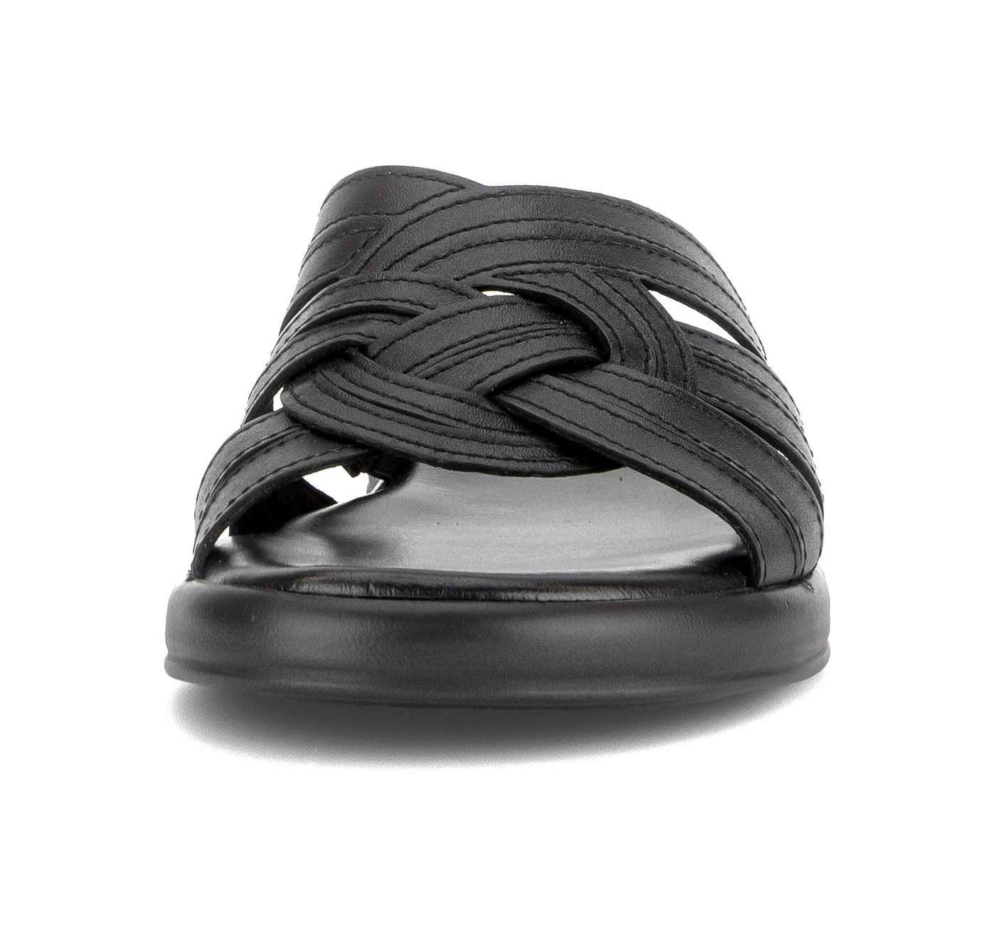 Gabor Rhodos Pantolette Plateau, Schlupfschuh, Sommerschuh mit Ziernähten – Bild 4 von 5