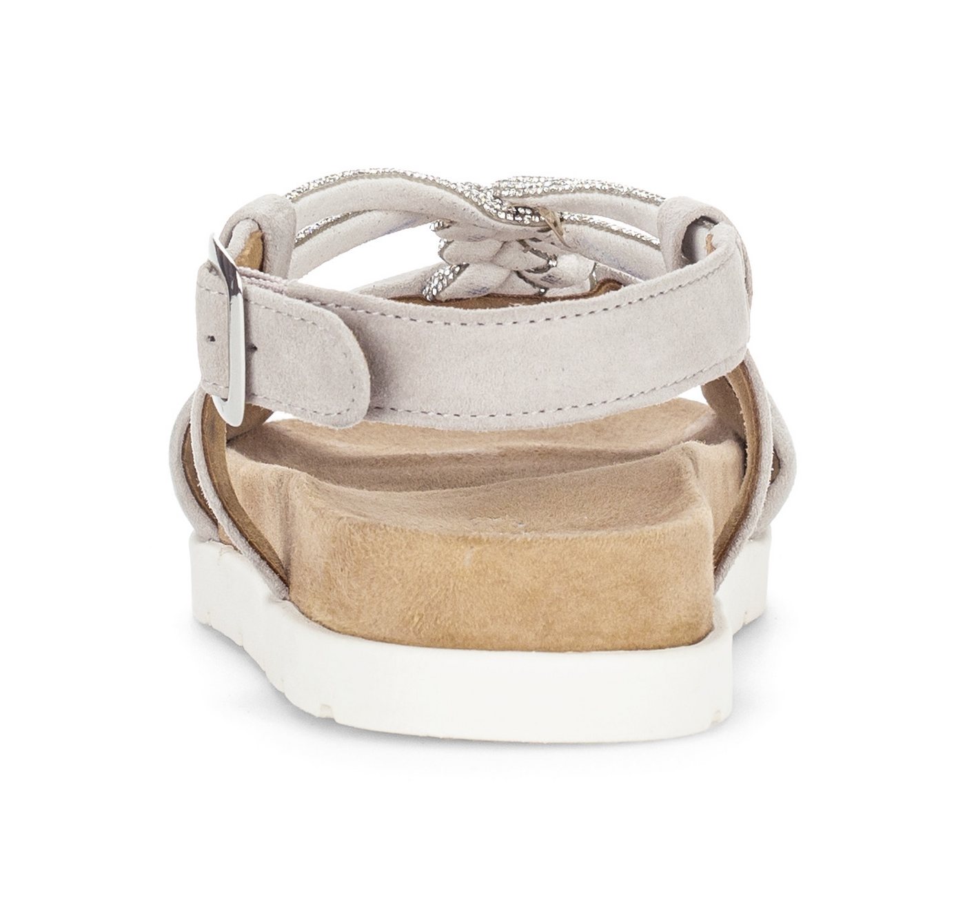 Gabor Riemchensandale Plateau, Sandalette, Sommerschuh mit funkelnden Strasssteichen – Bild 5 von 5