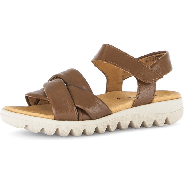 Gabor Riemchensandale, Sommerschuh, Keilsandalette, Bequemschuh mit Klettverschluss
