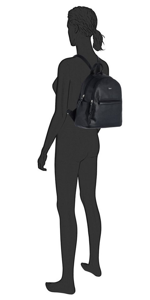 Gabor Rucksack Mina, aus weichem leichten Lederimitat, lässig im praktischen Format – Bild 2 von 5