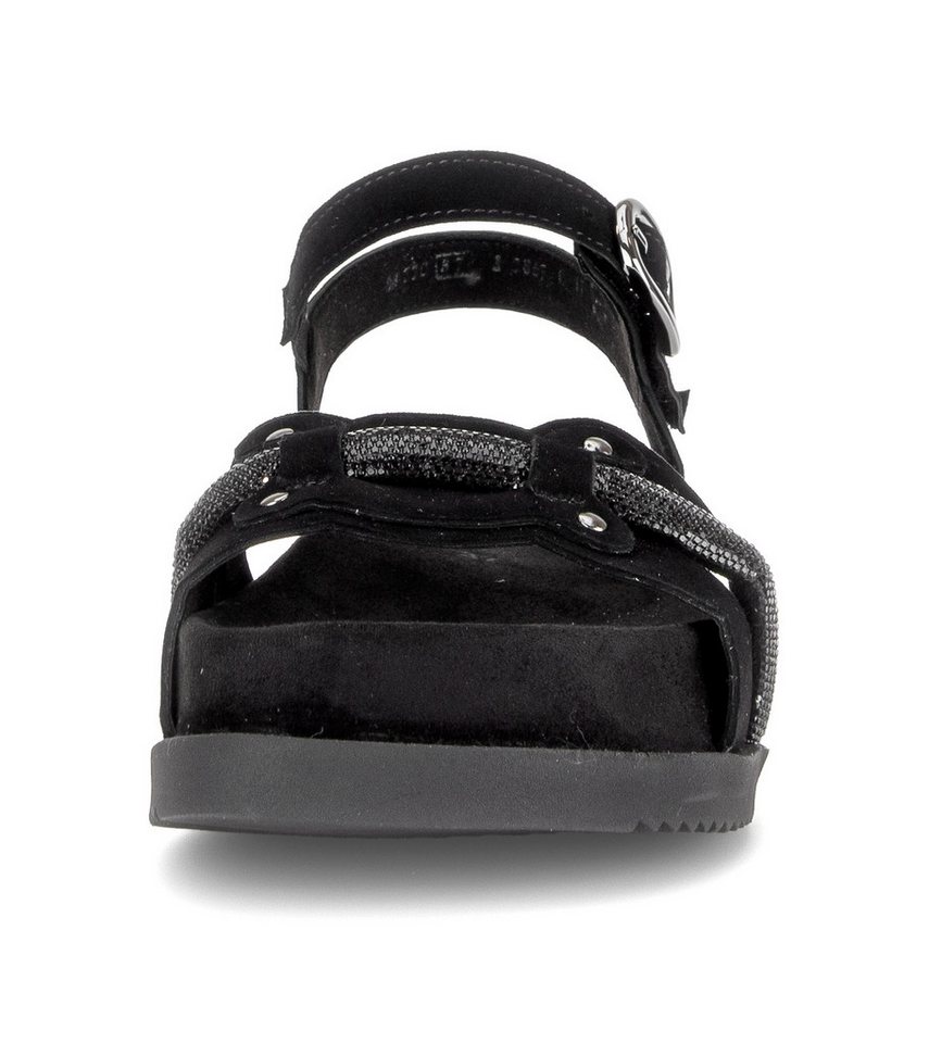 Gabor Sandalette Riemchensandale, Sommerschuh mit glänzendem Schmuckriegel – Bild 4 von 5