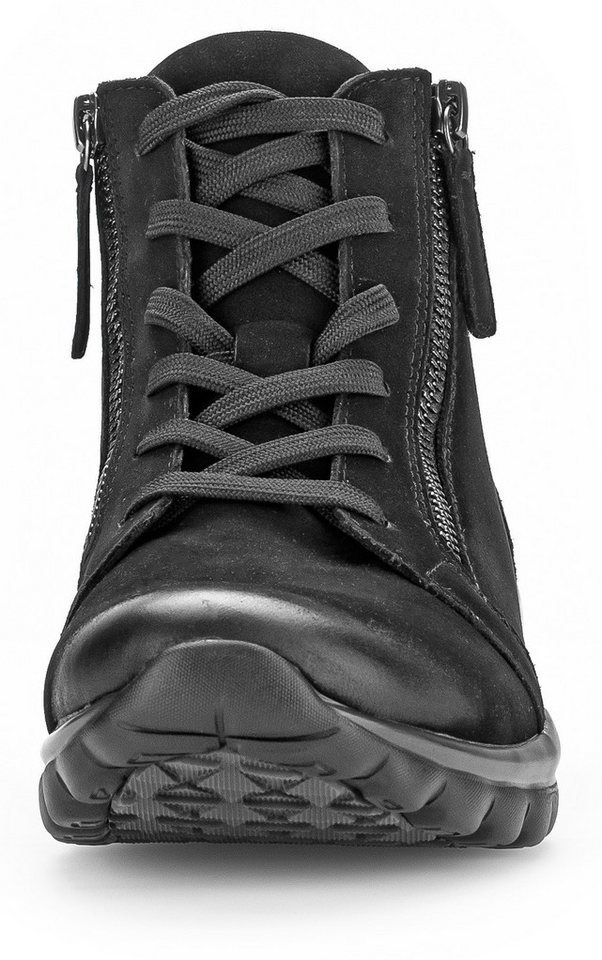 Gabor Schnürboots, Keilabsatz, Komfortboots mit profilierter Gummilaufsohle – Bild 4 von 5