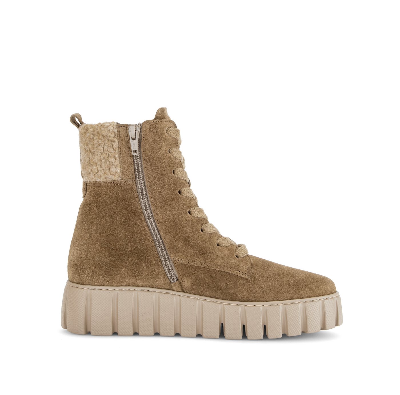 Gabor Schnürboots Plateau, Herbstboots mit gepolstertem Schaftrand, G-Weite – Bild 5 von 5
