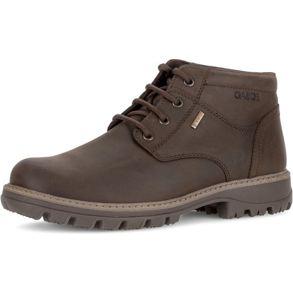 Gabor Schnürboots Schnürstiefelette, mit Ziernähten in Schuhweite G (weit)