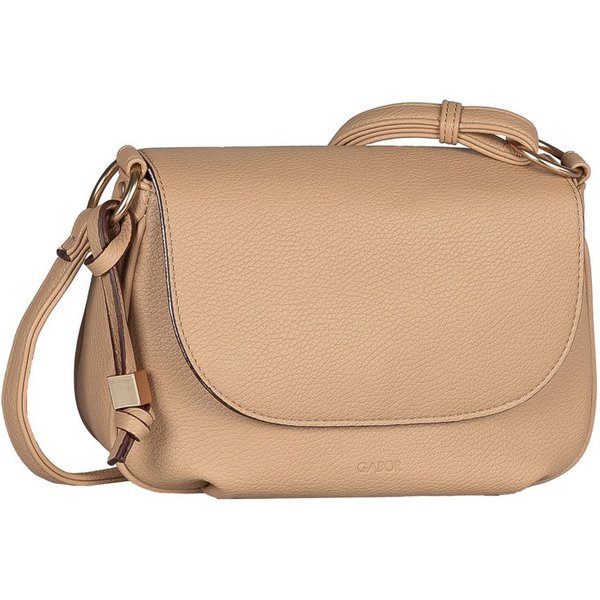 Gabor Schultertasche Rosina, lässiger Look mit softem Material und markantem Metalldetail am Zipper
