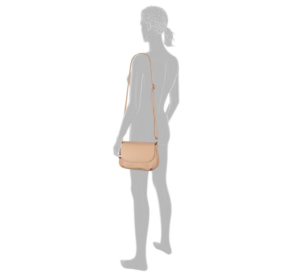 Gabor Schultertasche Rosina, lässiger Look mit softem Material und markantem Metalldetail am Zipper – Bild 2 von 4