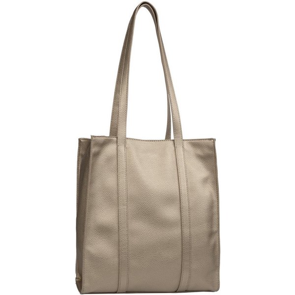 Gabor Shopper Elfie, Damen Schultertasche mit einem Logo Rubber Patch