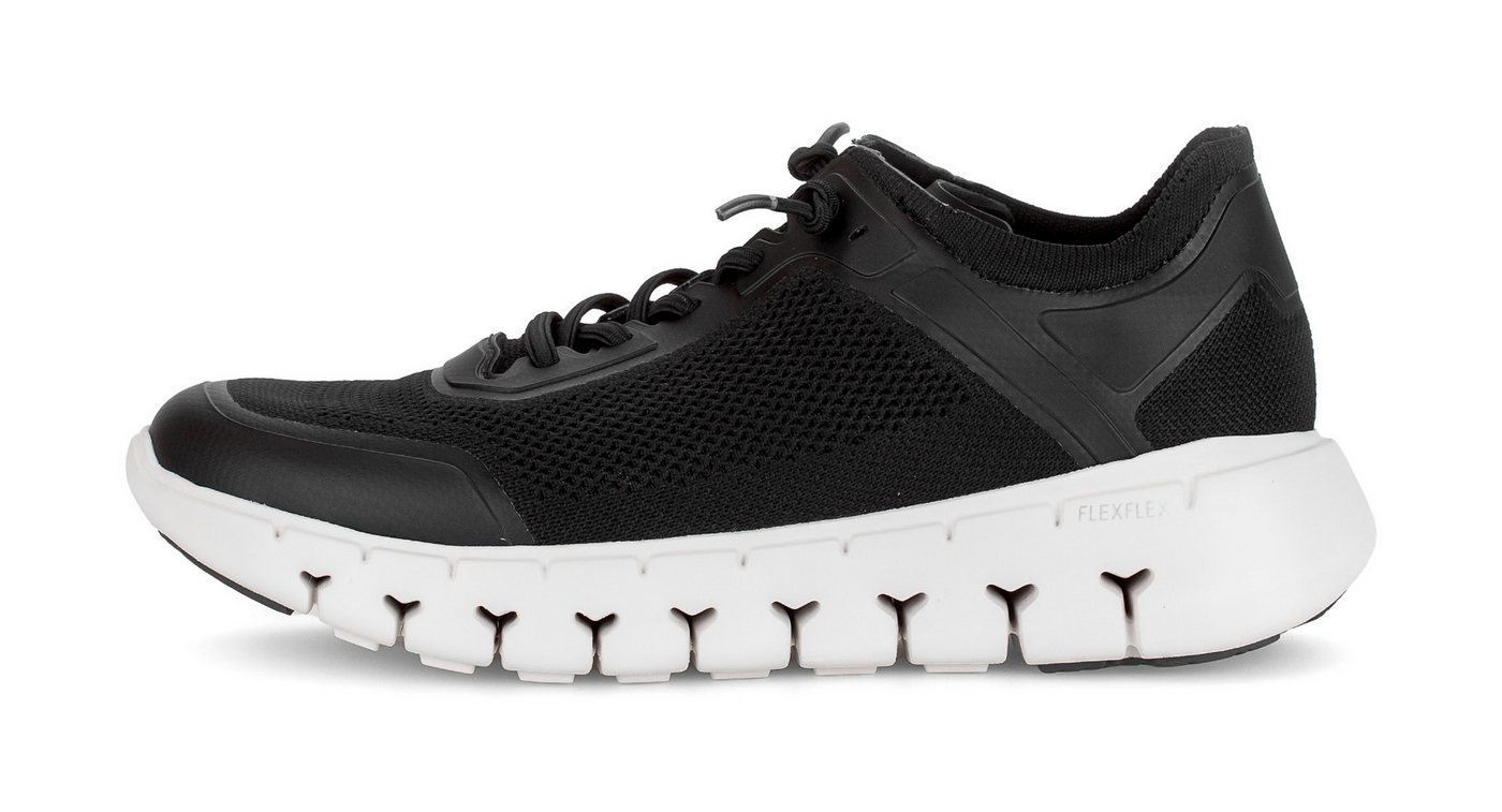 Gabor Slip-On Sneaker Freizeitschuh, Halbschuh, Schnürer, mit elastischem Schnürsenkel – Bild 2 von 5