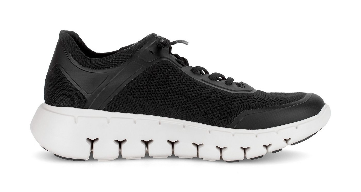 Gabor Slip-On Sneaker Freizeitschuh, Halbschuh, Schnürer, mit elastischem Schnürsenkel – Bild 3 von 5
